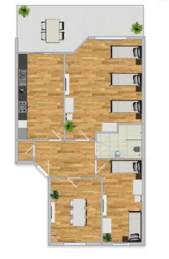 Cozy Balcony Apartment In Essen-Kupferdreh Екстериор снимка